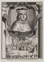 KG 11749
<br/>
Portret Friedrich, keurvorst van Brandenburg
<br/>
<em>Picart, Bernard (1673-1733)</em>